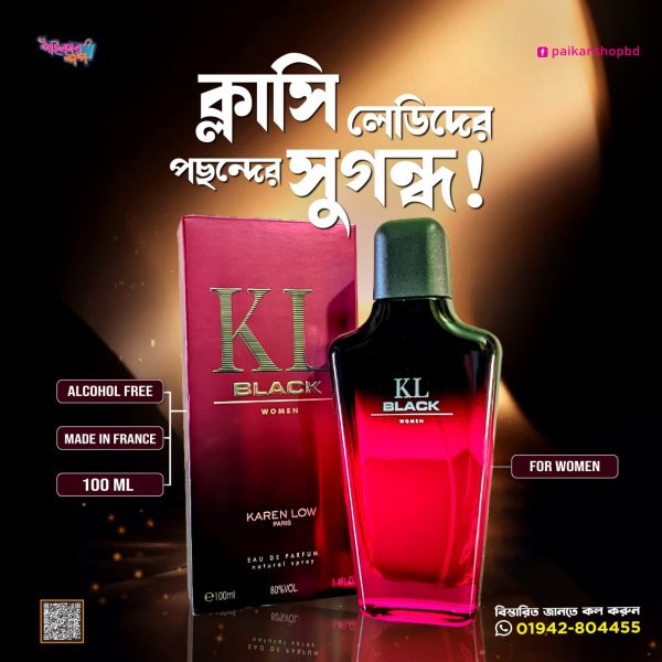 KL Black Women Perfume 100 ml