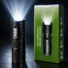 NSB Flashlight with Power Bank